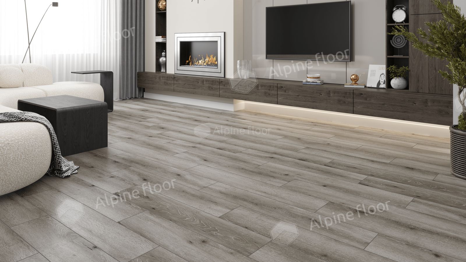 Ламинат Alpine Floor Intensity LF101-09 Дуб Бергамо