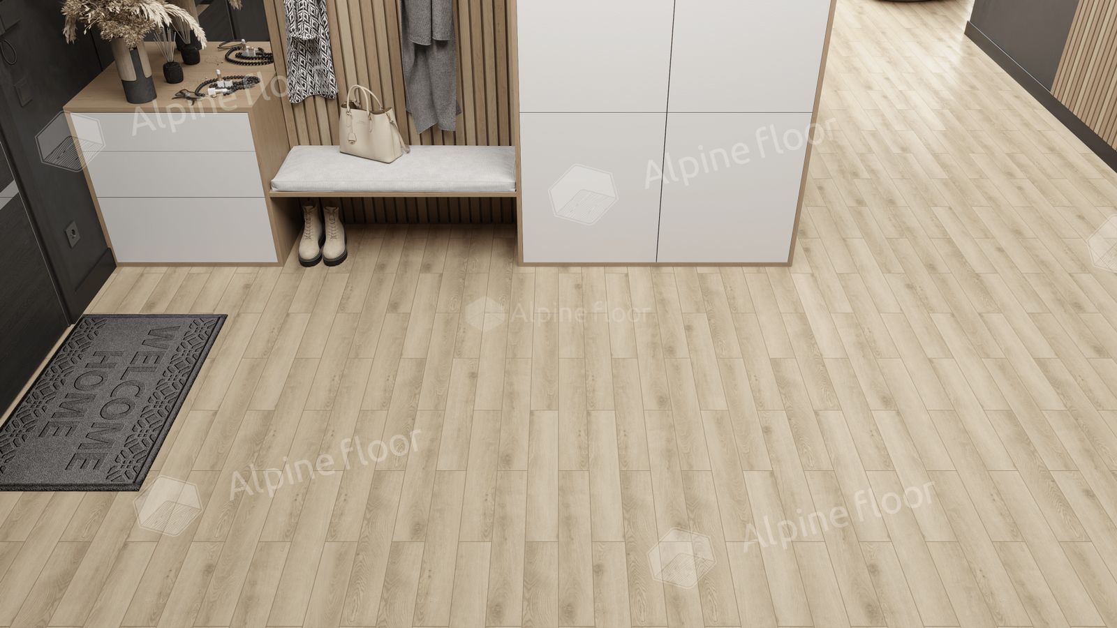 Ламинат Alpine Floor Herringbone LF102-08 Дуб Орлеан