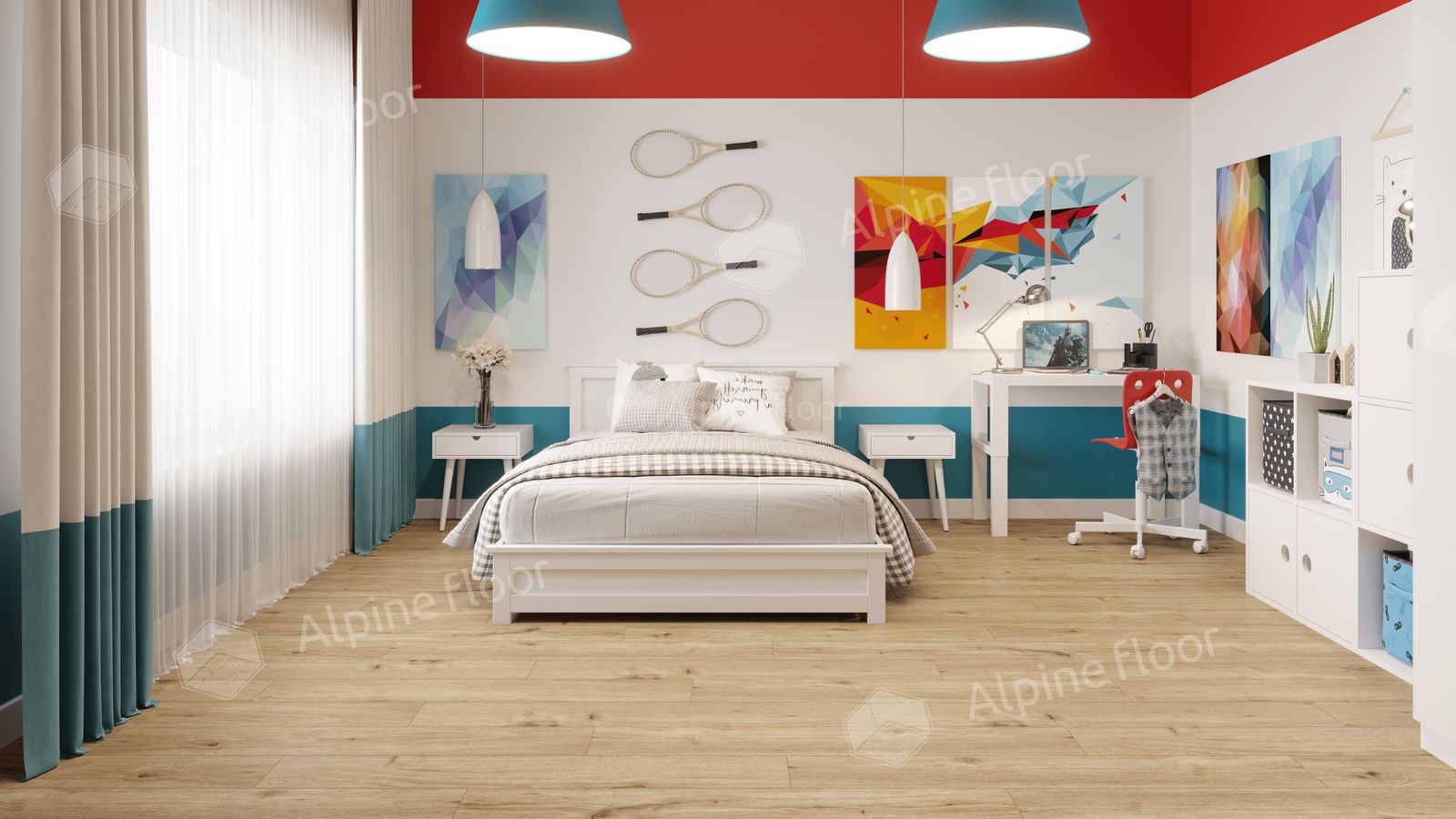 Ламинат Alpine Floor Aura LF100-03 Дуб Феррара