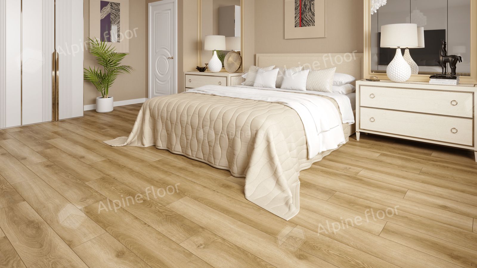 Ламинат Alpine Floor Aura LF100-05 Дуб Генуя